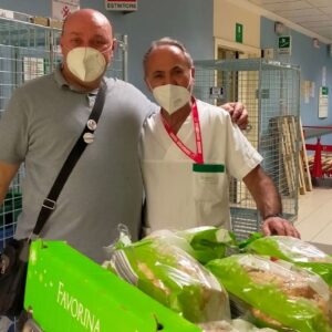 Le colombe del gruppo San Cristoforo donate ai sanitari del Sant’Orsola