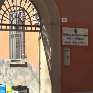 Fa pipì nel cortile del Tribunale per i Minorenni