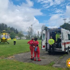 Infortunio a Loiano, ferito un ciclista