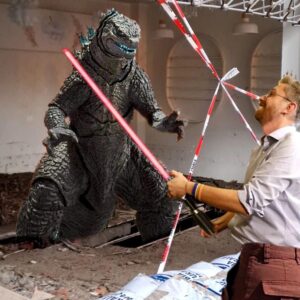 C’è chi la butta in ridere coi meme: eccovi Lepore contro il maltempo Godzilla