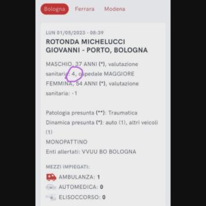 Incidente alla rotonda Michelucci. Una doverosa precisazione