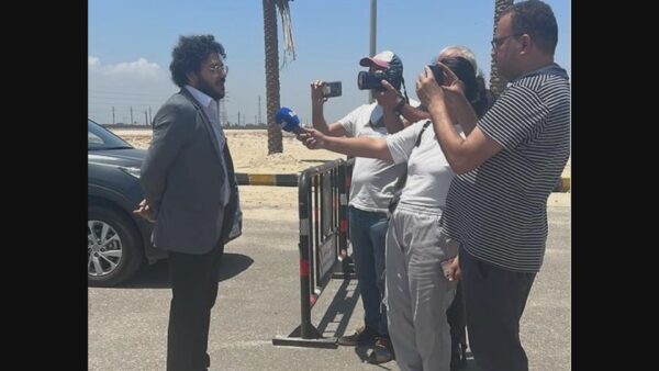 Il “grazie” di Zaki a Bologna