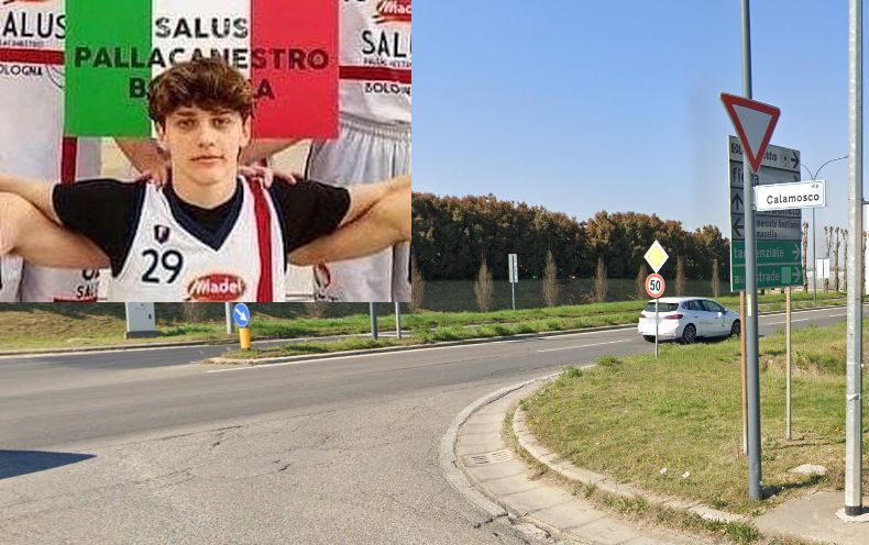 E’ morto il 16enne bolognese finito con la moto contro lo spartitraffico
