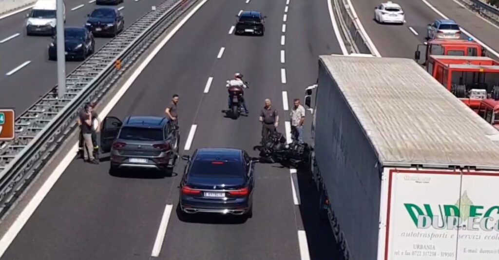 Incidente in A14, traffico bloccato