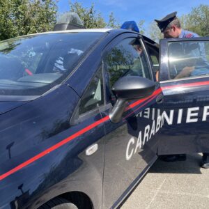 25enne molto agitato è stato fermato con lo spray al peperoncino