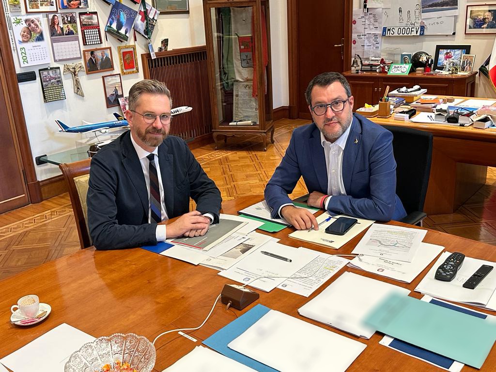 Salvini e Lepore a colloquio su tram e Passante, incontro “molto concreto”