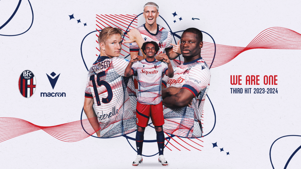 Tanti auguri Bologna! Una terza maglia “strobo” per festeggiare