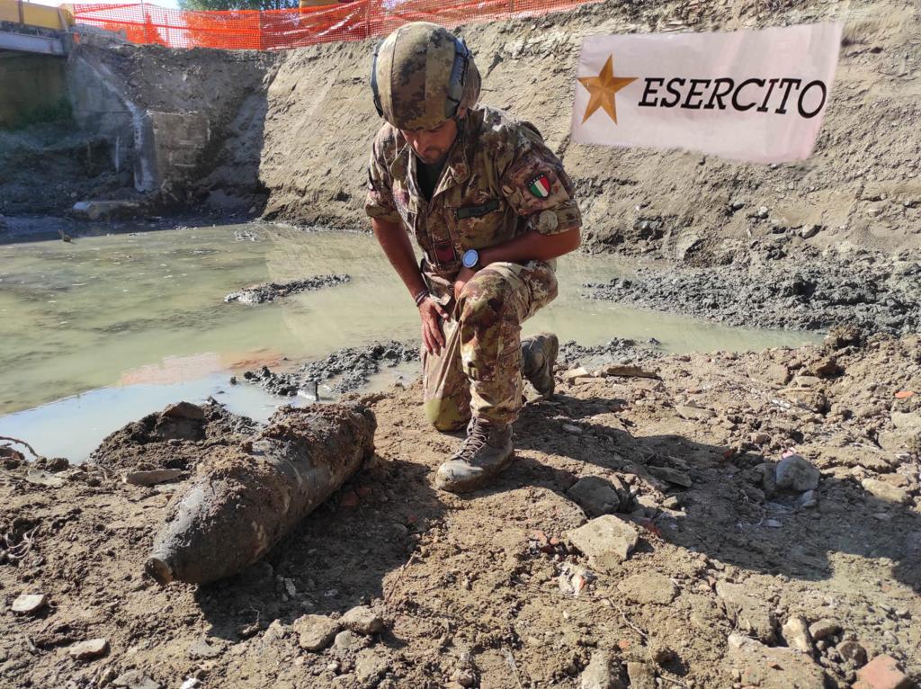 Rastignano, tutto pronto per le operazioni di disinnesco della bomba