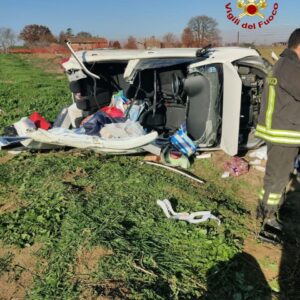 Incidente a Natale in A14. Grave 78enne