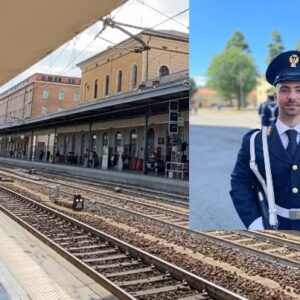 Minaccia di buttarsi sotto un treno, agente della Polfer la chiama e la salva