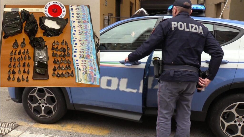 Un kg di cocaina fra la casa e il garage