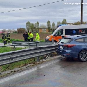 Schianto fra due auto a Sant’Agata Bolognese: un morto e due feriti