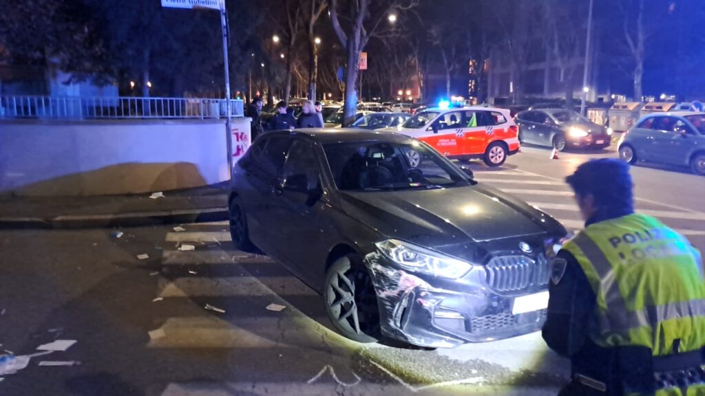 Investiti due pedoni in via B.Marcello