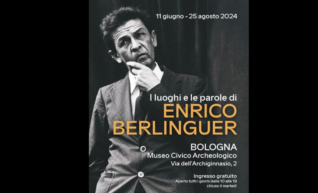 Arriva a Bologna la mostra su Enrico Berlinguer