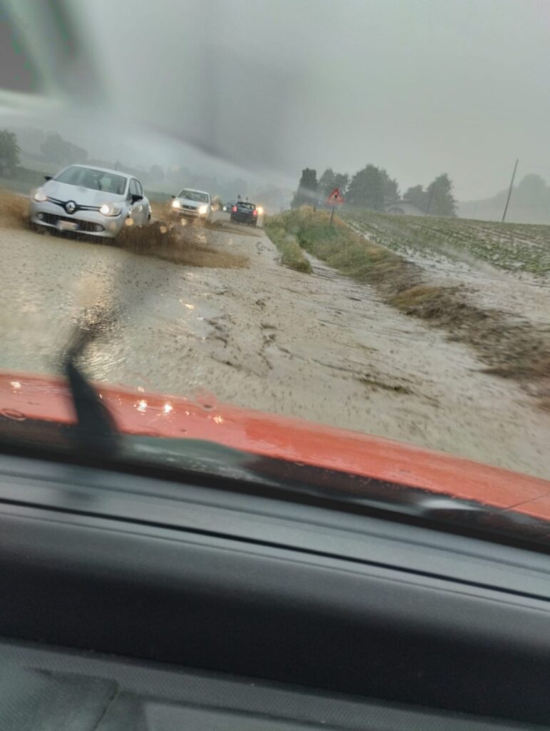 Maltempo in Valsamoggia, allagate strade e cantine. Martedì scuole chiuse