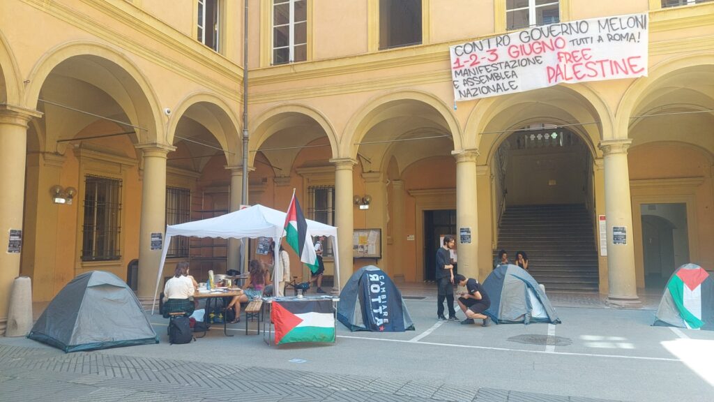 Palestina, tornano le tende a Scienze Politiche