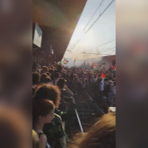 Manifestazione pro Palestina, riaperta la stazione di Bologna