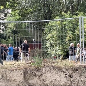 Don Bosco: cordone di polizia per il cantiere del tram