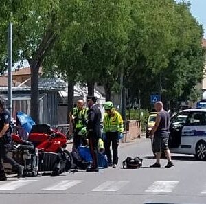 Scontro fra moto e scooter a Malalbergo: ferito 69enne