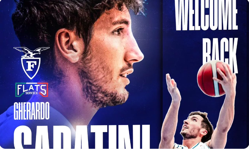 Il playmaker Sabatini firma per la Fortitudo