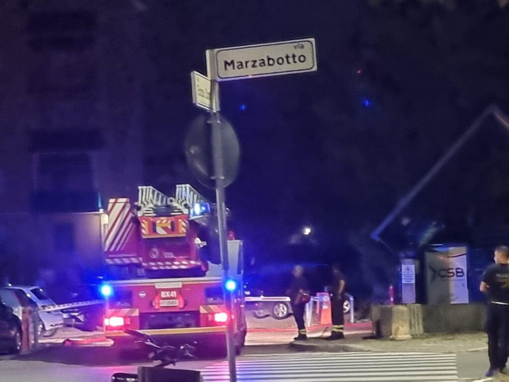 Ancora un incendio all’ex Cierrebi di via Marzabotto