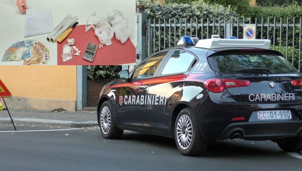 Hanno in casa 23 grammi di ‘coca’, doppio arresto dei carabinieri
