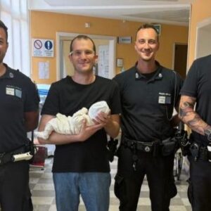 Polizia Locale scorta partoriente fino all’ospedale: così è nato Umberto
