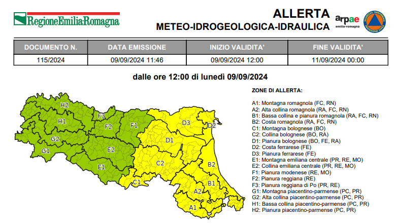 Meteo, a Bologna è allerta gialla per temporali