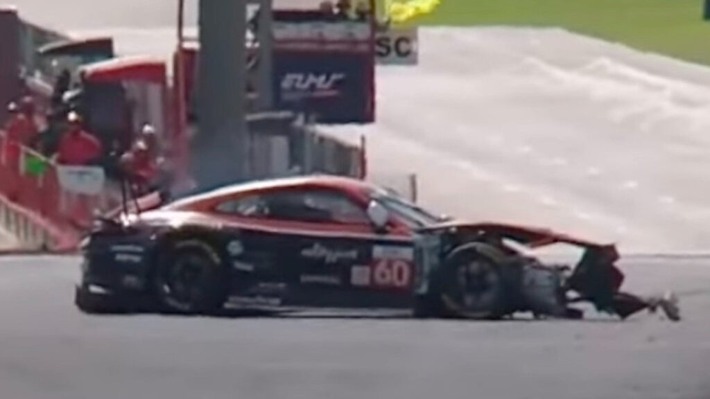 Incidente a Claudio Schiavoni al Mugello, pilota illeso