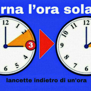 Si passa all’ora solare