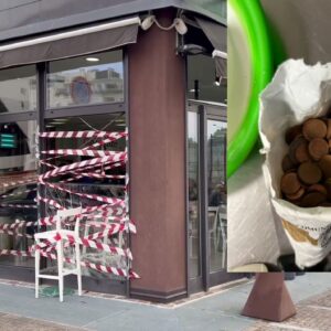 Dopo la ‘spaccata’ recupera parte del bottino e lo dona all’Ant