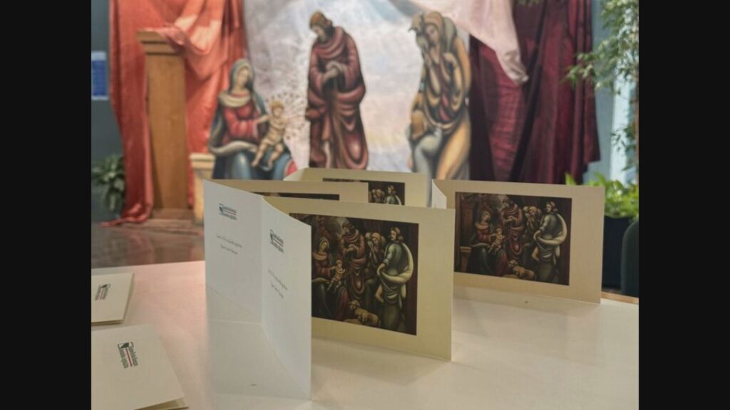 Assemblea Legislativa, parla di pace il presepe di Flavia Franceschini