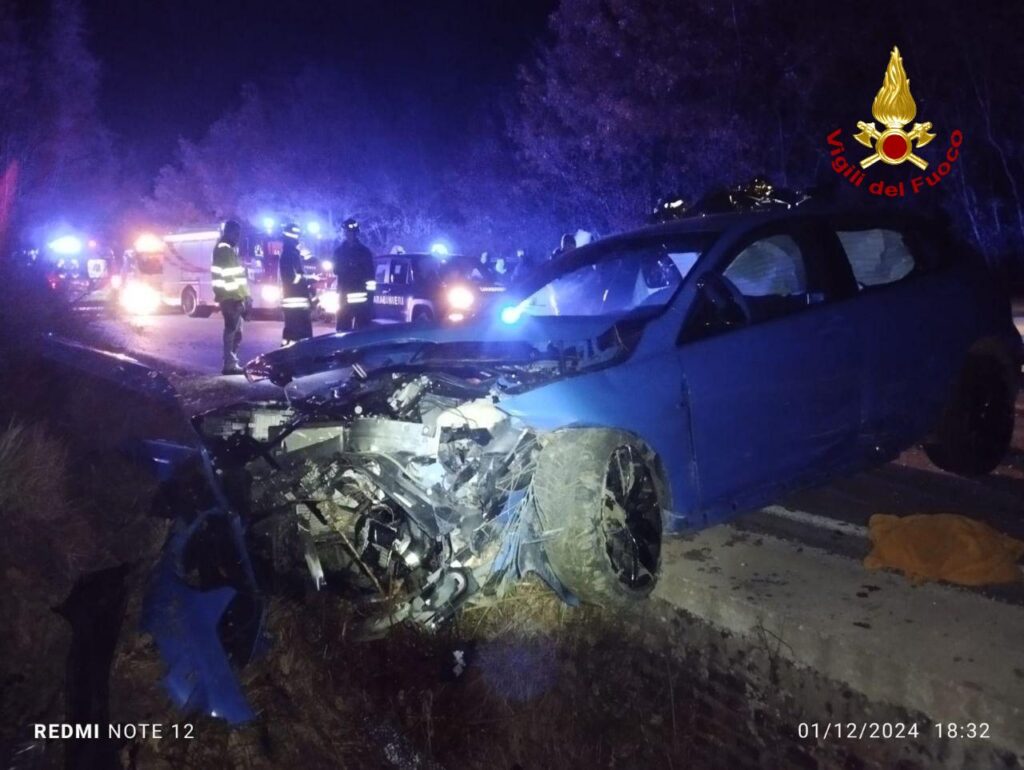 Auto fuori strada a Monterenzio: quattro feriti, grave una ragazza di 16 anni