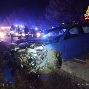 Auto fuori strada a Monterenzio: quattro feriti, grave una ragazza di 16 anni