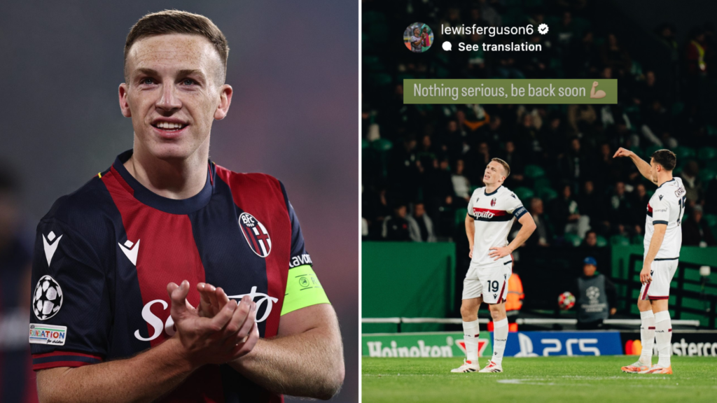 Ferguson rassicura tutti sull’infortunio: “Niente di serio, torno presto”