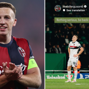 Ferguson rassicura tutti sull’infortunio: “Niente di serio, torno presto”