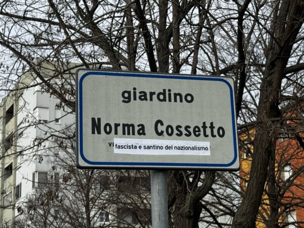 Sfregio alla memoria di Norma Cossetto