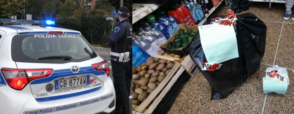 Sporcizia e alimenti senza indicazioni: 4 negozi sanzionati dalla polizia locale