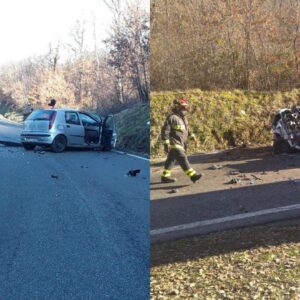 Frontale fra un’auto e una corriera a San Benedetto, 22enne gravissimo