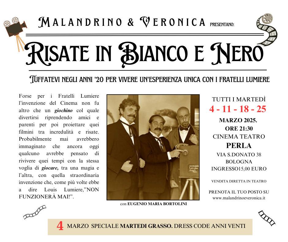 Malandrino & Veronica nei panni dei fratelli Lumière