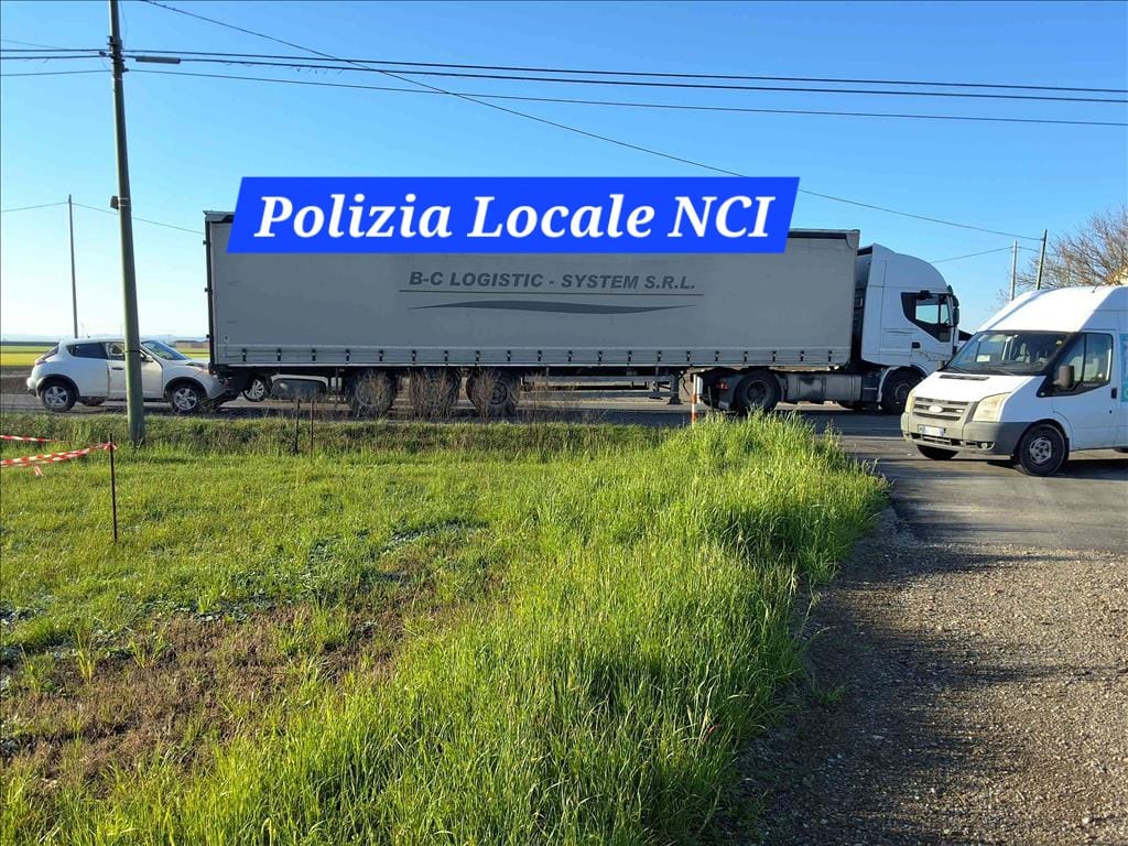 San Vitale bloccata in mattinata a Medicina per un incidente