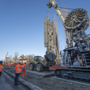 I lavori del Tram arrivano in via dei Mille e avanzano in zona Corticella
