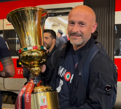 Coppa Italia, il Comune conferisce il Nettuno d’oro a Vincenzo Italiano