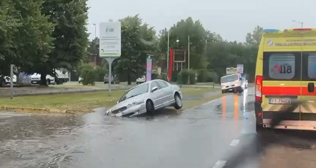 Maltempo: allagamenti e danni anche nel Bolognese