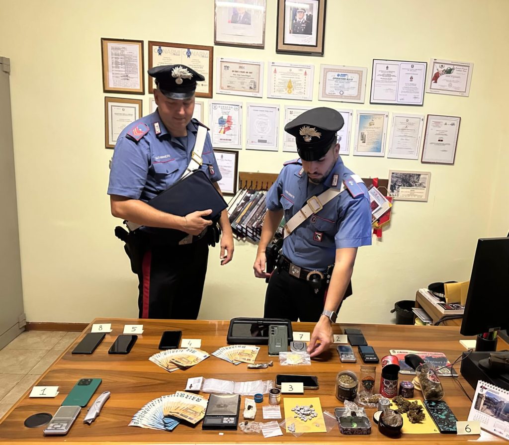 Ha in casa cocaina, hascisc e Mdma: arrestato a Medicina