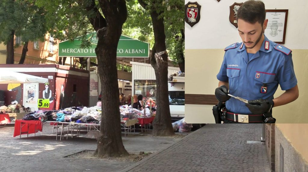 Passante rapinato vicino al mercato Albani, aggressore arrestato dai carabinieri