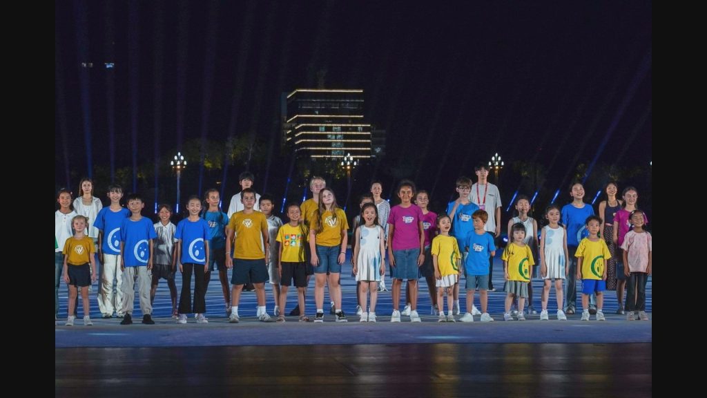Il Piccolo Coro dell’Antoniano all’inaugurazione World Games in Cina