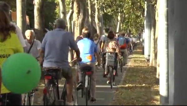 Biciclette, la tangenziale sui viali compie dieci anni e registra record di passaggi