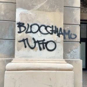 Danni per 18mila euro durante la manifestazione per Gaza