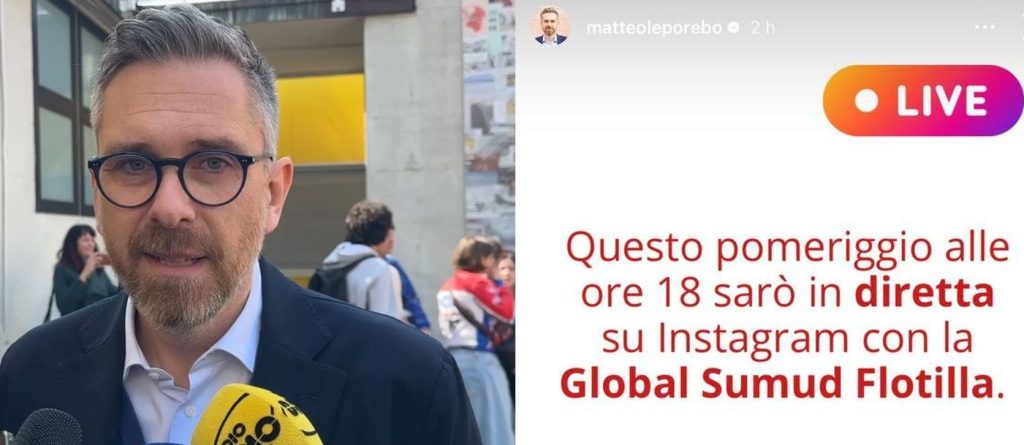 Lepore ‘chiama’ la Global Sumud Flotilla e conferma la proposta di cittadinanza a Francesca Albanese